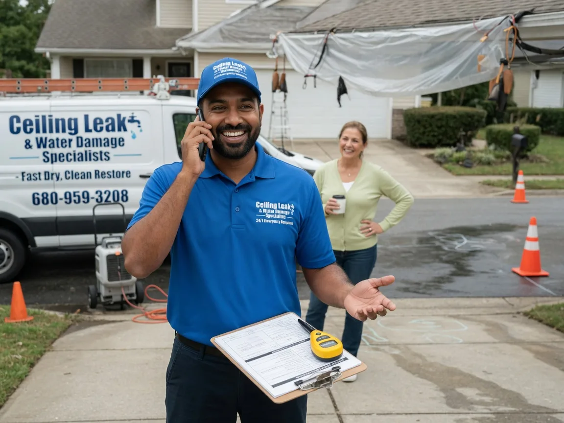 Ceiling Leak Cleanup Tunnelton, WV FAQs